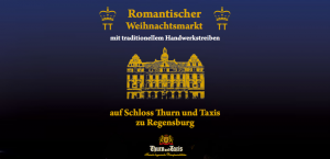 Romantischen Weihnachtsmarkt auf Schloss Thurn und Taxis